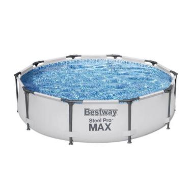 Imagem de Piscina Estrutural 4678 Litros Pro Max Cinza Bestway