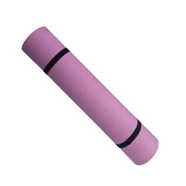 Imagem de Colchonete Tapete Para Exercícios Em EVA Yoga Mat HP195 Proaction, Ros