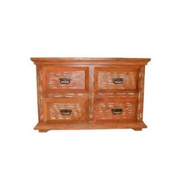 Imagem de Cômoda Rústica Lunes Madeira Demolição - Cód 1447 - Barrocarte