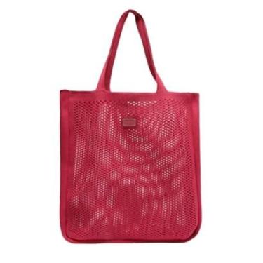 Imagem de Bolsa Shopping Grande Knit Natural Anacapri-Feminino
