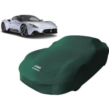 Imagem de Capa Cobrir Carro Automotiva Protetora Maserati MC20 - Mz, Verde