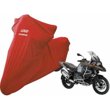 Imagem de Capa Resistente Para Moto Bmw R1200 R1250 Gs Adventure - Mz, Vermelha