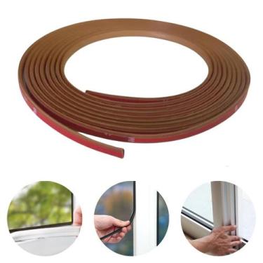 Imagem de 5 Metros Veda Fresta Adesivo 3M Vedação Vento Poeira Chuva Ruído Inset