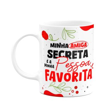 Imagem de Caneca - Minha amiga secreta é a minha pessoa favorita