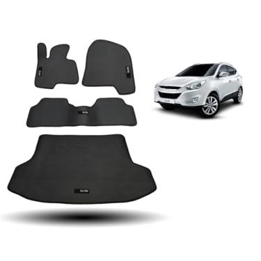 Imagem de Tapete Borracha Ix35 Com Traseiro Interiço E Porta-malas