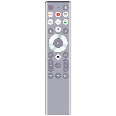 Imagem de Controle remoto de substituição de voz ERF6G80H compatível com Hisense 75S7N, 55S7N, 85S7N, 65S7N CanvasTV Series Google TV