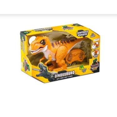 Imagem de Jurassic Fun Dinossauro Rex R/c Com Luz E Som Multikids