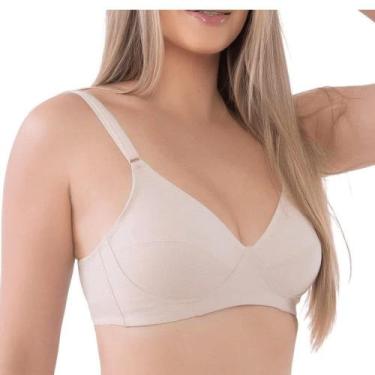 Imagem de Sutiã Sustentação Classic Algodão Del Rio Ref.40707, Areia, 48