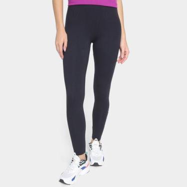Imagem de Calça Legging Fila Letter Mid Feminina, Preto, EGG