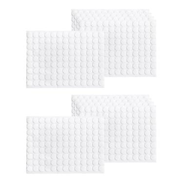 Imagem de Generic Almofadas para móveis EVA com redução de ruído e amortecimento de alto desempenho, espaçadores de 0,5 polegada de diâmetro para pisos de madeira e, 10 Folhas