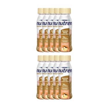 Imagem de Kit 10 Nutren Senior Complemento Alimentar Mix de Frutas 200ml