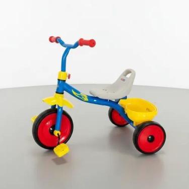 Imagem de Triciclo bicicleta Infantil Aventura Com 3 Rodas pedal Passeio Criança