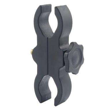Imagem de Calitte Suporte ajustável de liberação rápida para caça luzes LED lanterna mira telescópio laser diâmetro 25 mm-30 mm
