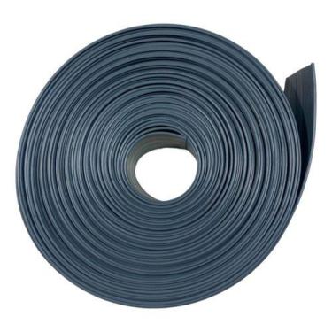 Imagem de Fechamento para Portão Fita PVC Grade Cerca 10cm X 50m Cinza - Wlplast