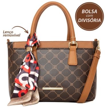 Imagem de Bolsa Tote Transversal Feminina Rafitthy Divisória 28.25101
