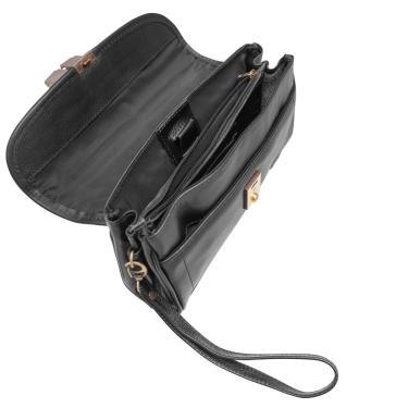 Imagem de Capanga Pasta De Mão Masculina Couro Bennesh 7053