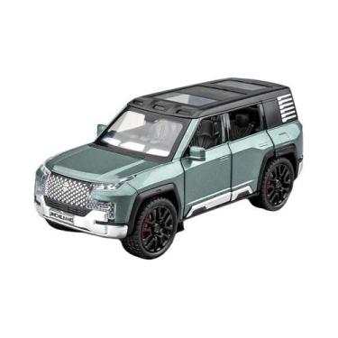 Imagem de Carrinho De Brinquedo SUV Diecast Escala 1:24 Com Luz E Som, Modelo De