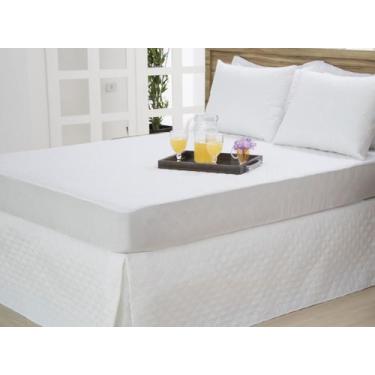 Imagem de Protetor de Colchão com Lateral Impermeável Queen - Deccora Casa