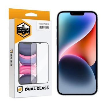 Imagem de Película para iPhone 14 - Dual Glass Preta - Gshield