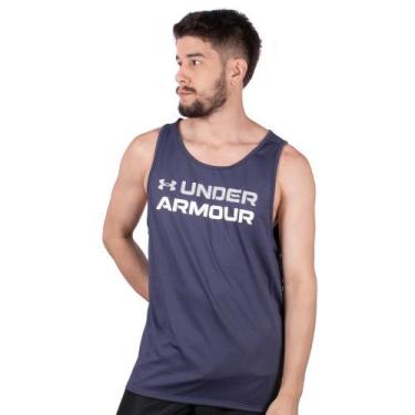 Imagem de Regata Under Armour Tech 2.0 Sign Tank Marinho, P