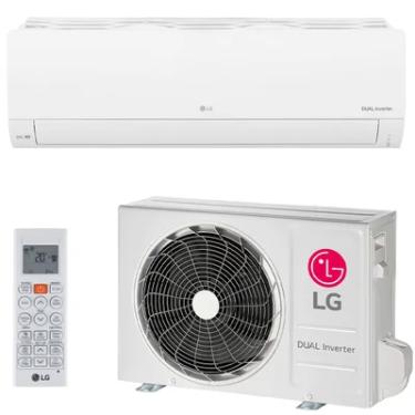Imagem de Ar Condicionado Split LG Dual Inverter Compact AI, 9000 Btus, Frio, 220V, Branco - S3-Q09aaqak