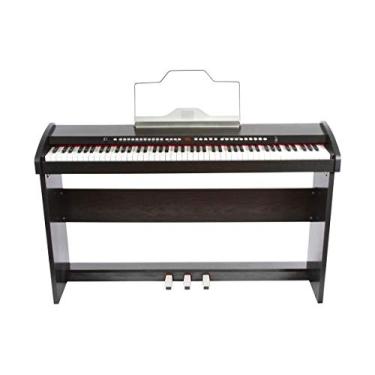 Imagem de Piano Digital Profissional Waldman Classy Grand de 88 teclas sensitivas, 163 sons, 100 estilos, Midi