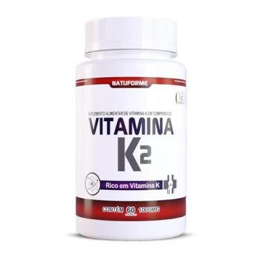Imagem de Vitamina K2 - 60 Comprimidos 1000Mg - Natuforme