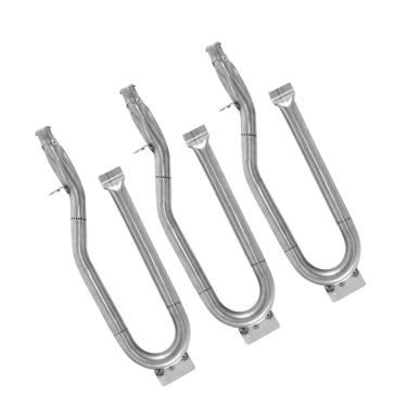 Imagem de YOUFIRE Peças de reposição para churrasqueira de aço inoxidável para membros Mark BQ05046-6, BBQ Pro BQ05041-28, BQ51009, Sam's Club, Outdoor Gourmet, conjunto de 3 unidades de queimadores de tubos