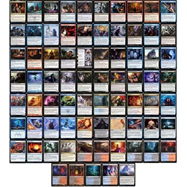 Imagem de MTG Decks & More Baralho Elite Curses Commander - Lynde - Grixis - Azul Preto Vermelho - EDH - 100 Cartas - Baralho Magic The Gathering Personalizado - Muito Forte!