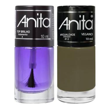 Imagem de Esmalte Igualdade + Top Brilho 10ml Anita