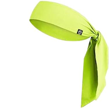 Imagem de BISMAADH Faixa de cabeça unissex Dri-Fit com absorção de suor - bandana - esportiva, corrida, futebol, treino de suor para homens - bandana pirata, verde