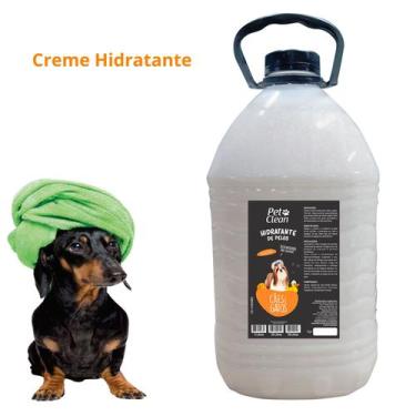 Imagem de Shampoo Cachorro Pet Clean Cães Gato Profissional 5 Litros, Creme Hidr