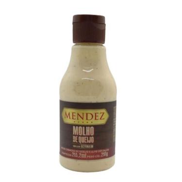 Imagem de Molho de Queijo com Alho Defumado Mendez 215ml Cremoso