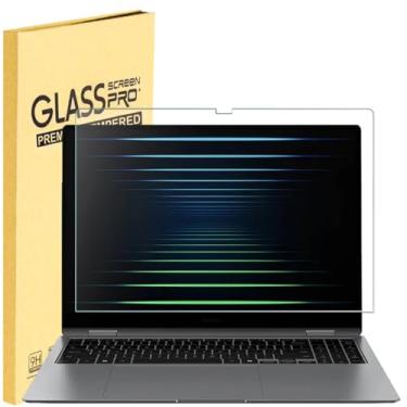 Imagem de MUBUY-GOL Protetor de tela de vidro temperado para laptops Samsung Galaxy Book 4/5 Pro e Pro 360, Galaxy Book4 Ultra e Edge de 16 polegadas - dureza 9H, proteção antiarranhões