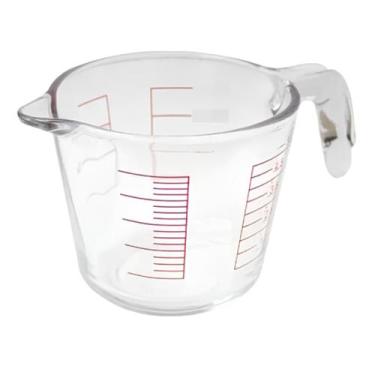 Imagem de Jarra Medidora Graduada de Vidro Reforçado 1 Litro - Precisão e Durabi