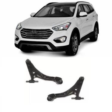 Imagem de Bandeja Hyundai Santa Fé Dianteira (2013 Até 2017) Flex Automotive O P