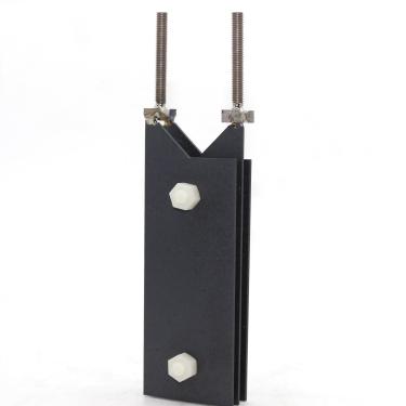 Imagem de Ânodo de montagem de eletrodo de titânio composto por 3 placas de ânodo, usado para limpeza de piscinas e máquinas de frutas e vegetais, produção de gás cloro