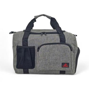 Imagem de Bolsa Porta Chuteira Escola Futebol Campo Society Cinza - Lugagge Bags