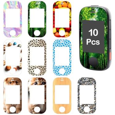 Imagem de 10 peças de capa compatível com Vocera V5000 Smartbadge, adesivos removíveis, personalize seu emblema com um decalque exclusivo e perfeito para enfermeiros e profissionais de saúde