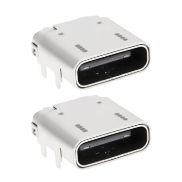 Imagem de Micro Traders 2 peças de porta de carregamento tipo C USB DC Power Jack compatível com Lenovo 100e Chromebook 2ª geração AST