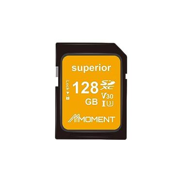Imagem de MMOMENT Cartão SDXC 128 GB compatível com câmera, PC, A1, UHS-I, U3, V30, Classe 10, velocidade de leitura de até 95 MB/s, velocidade de gravação de até 65 MB/s