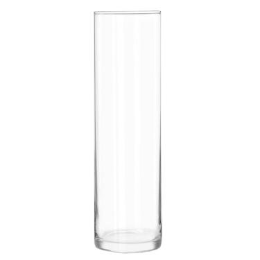 Imagem de Vaso Vidro Cilindro Comprido 50X11 Cm Transparente