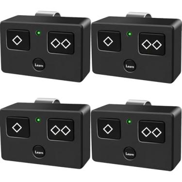 Imagem de Transmissor remoto de substituição AXP1 AXS1 para Ghost Controls Transmissor remoto Ghost para abridores automáticos de portão, compatível com sistemas de abertura de controle Ghost (4 peças com 3