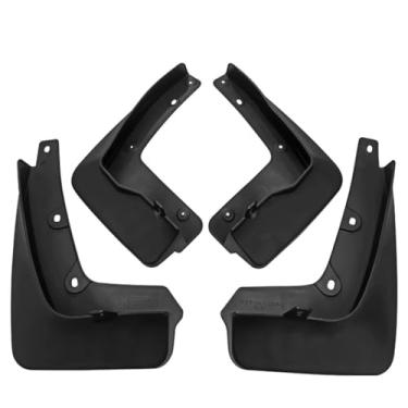 Imagem de VDLJA Abas de lama de carro para BMW X1 F48 F49 2016-2021, para-lama de roda à prova d'água proteção contra respingos protetor de roda anticolisão
