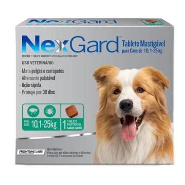 Imagem de Antipulgas Cães G 10Kg a 25Kg 3 Comprimido - TK