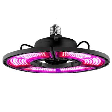 Imagem de Lâmpada de Planta Transformável Lâmpadas Crescimento Triplas Folhas Dobráveis Estufa Mudas Flores Substituição para Plantas