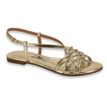 Imagem de Sandalia Rasteira Feminina Vizzano Macia Leve Moda Casual Ref: 6235.18