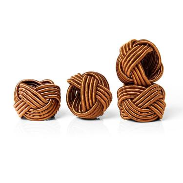 Imagem de Anel De Guardanapo Copa E Cia 4 Peças Traccia Terroso