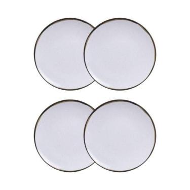 Imagem de Conjunto 4 Pratos Sobremesa 19cm Canyon Porcelana Tramontina