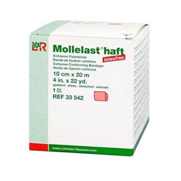 Imagem de Bandagem MOLLELAST HAFT LATEXFREE (10cm x 20m) - LOHMANN & RAUSCHER